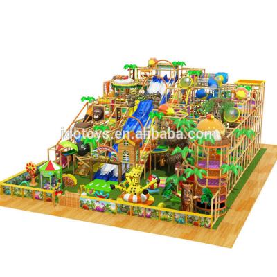 China Plastic Commercial Kids Sets Jungle Theme Gym Amusement Park Indoor Playground for sale