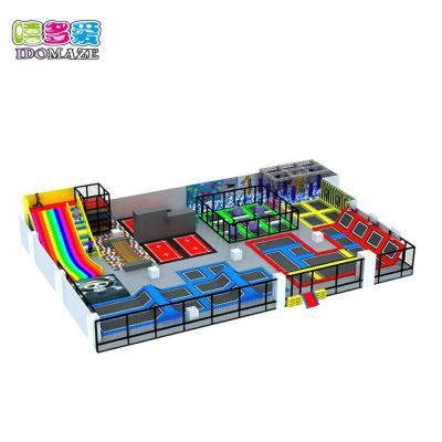 China ALLOY STEEL Manufacture Supply Trampoline Park Equipment Chinese Children Amusement Park for sale