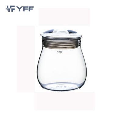 China Freshness Keeping Amazon Hit Glass Jars For Candles Stainless Steel Cover Glass Bottle for sale