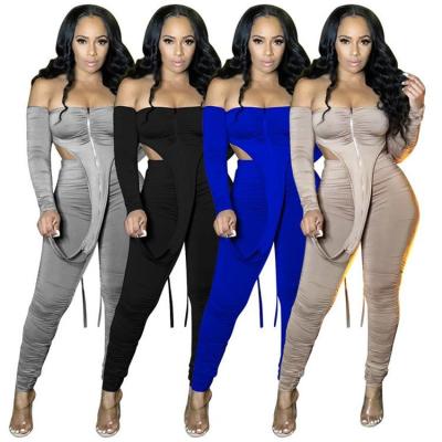 China MD-2022010438 Onsale hot women's anti-pilling fashion clothes outfits women's two-piece set clothing for sale