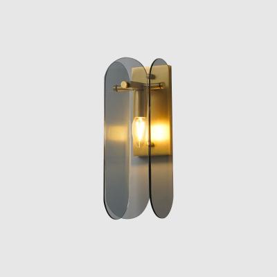 China Modern Indoor Simple Light Wall Lamp Bedside Glass Wall Lamp Kitchen/Meeting/Bedroom/Living/Bar/Hotel Light Wall Lamp for sale