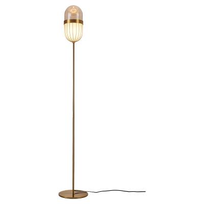 China Kitchen/Meeting/Bedroom/Living/Bar/Hotel Floor Reading Lamp Metal Foot Switch Light Painted Standing Floor Lamp for sale