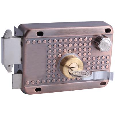 China Iron Doors/Rim Lock Rim Lock China Factory Doors High Security Stainless Steel Double Cylinder Steel Reliable Brass Door Excellent for sale