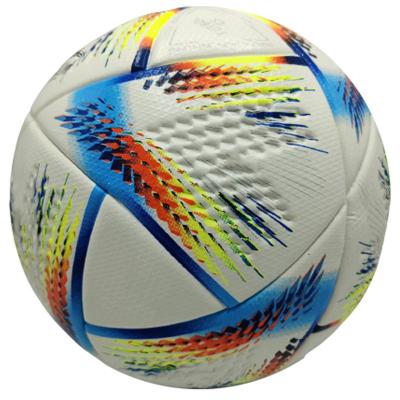 China Soccer Traning Qatar PVC Size 5 World Cup Balls For Youth And Adult Official Soccer Balls Bulk Soccer Ball With Logo for sale