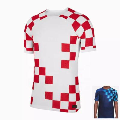 China Shirts & Major 2223 Qatar World Cup Shirt Europe Eagle Hrvatska Croatia National Football Association Football Jersey for sale