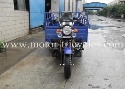 China Strongger Frame Cargo Motor Tricycle , 3 Wheeled Motorcycle Car With Double Front Absorbers for sale