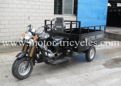 China DRUM Steel Plate Cargo Three Wheeler Motorcycle With 2130mm Wheel Base for sale