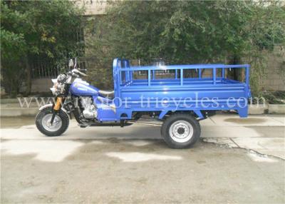 China Strongger Frame Gasoline Tricycle Motorcycle Trike With 12V 9A Battery for sale