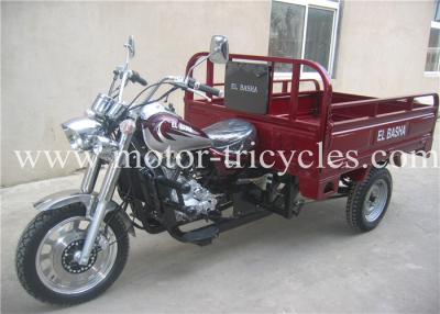 China Shaft Drive 5 Speed Disc Brake Cargo Motorcycle Tricycles , Three Wheel Cargo Motorcycle for sale