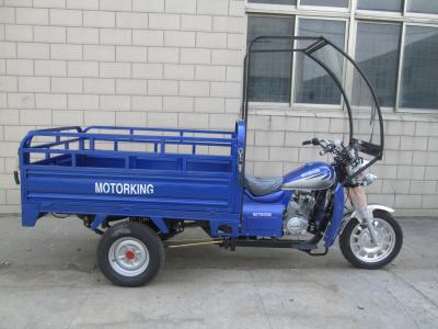 China Disc Brake Air Cooled Motorized Cargo Trike , Three Wheel Cargo Motorcycle for sale