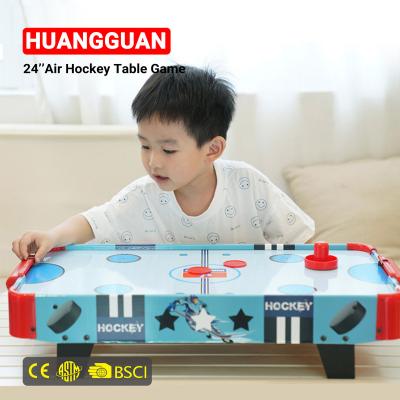 China Schools RTS Huangguan 24 Inch Family/Air Hockey Table Size Quality Mini Hockey Table For Sale Mini Hockey For Sale for sale