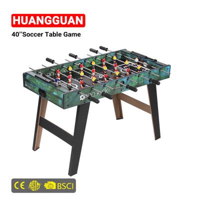 China 8 Replica Huangguan RTS 40 Inch Factory Price Adults Kids Wooden Professional Wholesale Football Party Table For Sale for sale