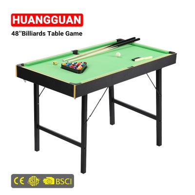 China Net Pocket Huangguan Standard 48 Inch Snooker Game Table For Kids Factory Wholesale Billiards Table For Sale for sale