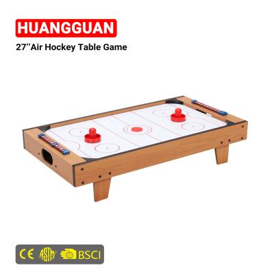 China Family/Schools Huangguan Table Mini Wooden Hockey 27 Inch Air Hockey Table And Ice Hockey Table For Sale for sale