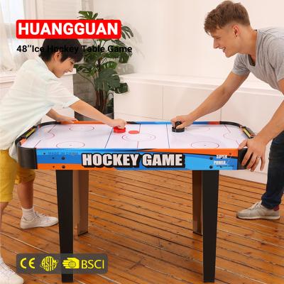 China 2 Handle Huangguan 48 Inch Power Supplier Hockey Toy Air Hockey Table Table Games For Sale for sale