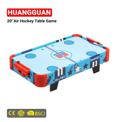 China Home/Schools Huangguan 20 Inch Air Hockey Table For Game Night Hockey Table Tops Factory Wholesale Hockey Matches For Christmas for sale