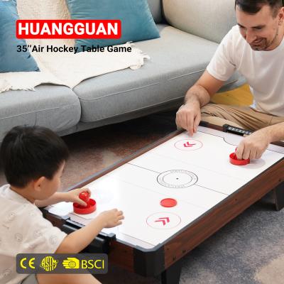 China Above 6 years old from Huangguan new design 27 inch air hockey table for table hockey family upgraded air table for adults for weekend night for sale