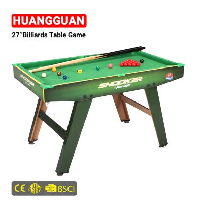 China Family/Schools Huangguan Wooden Mini Indoor Stick Pool For Family Decompression TiktokBilliards 36 Inch Table Top Modern Games for sale