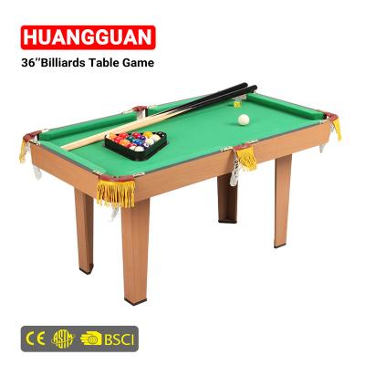 China Family/Schools Huangguan 36 inch pool table top for Family Billiard Tiktok Games Indoor Billiards Top Table and Snooker Table for sale