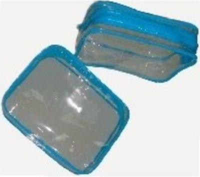 China clear PVC wash zipper bag for sale