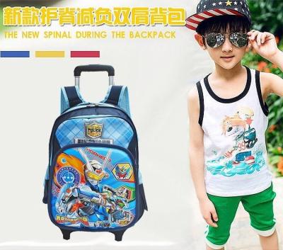 China Marvel Avengers Assemble School Travel Trolley Roller Wheeled Bag Brand New for sale