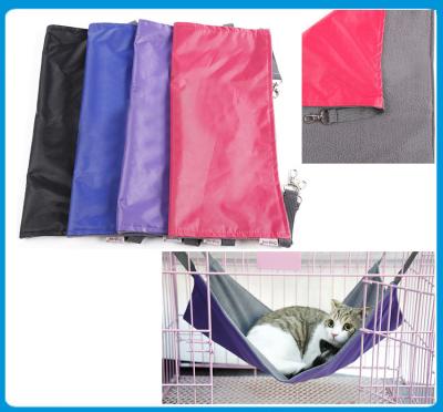 China Reversible Pet Hammock Ferret Cat Cage Hammock Waterproof Cat Bed for sale