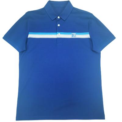 China Anti-Wrinkle OEM Polo T-shirts Short Sleeve 100% Cotton Polo Shirt For Men for sale