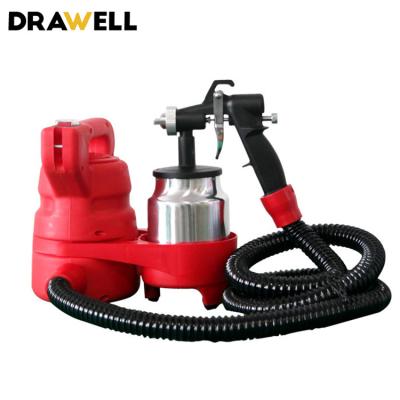 China Paint Spray Gun Drawell Paint Sprayer Machine Attach Portable Airless Electric Paint Sprayer for sale