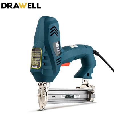 China 240V/50HZ Drawell Battery Electric Nail Gun 240V 50Hz Air Pressure Nail Gun 0.8Mpa For Wood for sale