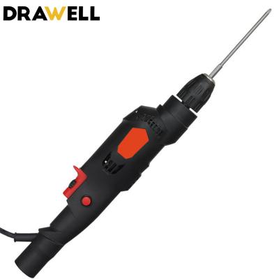 China Drawell Nail Gun Tool Cross 220V 700W Nail Stapler Gun 22*22*5cm for sale