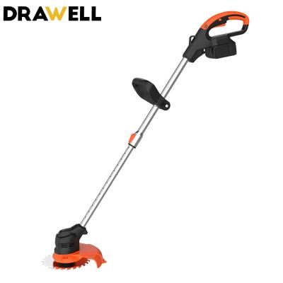 China 4-Stroke Drawell Lawnmower Garden Battery 48V 7500Mah 6000Rpm Blade 15CM Cordless Lawn Mower for sale