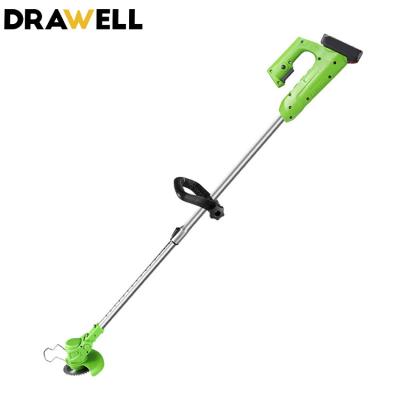 China Drawell 600W 24V 13000Mah 10000Rpm Lithium Battery Cordless Lawn Mower for sale