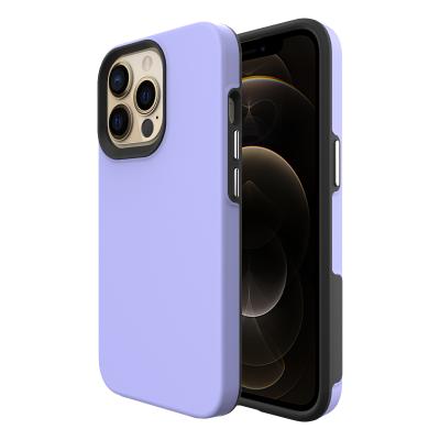 China Anti-drop For iPhone 13 pro clor new TPU protective case anti-drop back cover purple moblie phone for sale