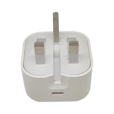 China New Product 20W USB-C Convenient Power Adapter Travel Mobile Phone 3 Pin Fast Portable USB Wall Charger for sale