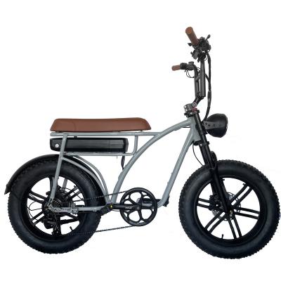 China Aluminum Alloy EB19 EB20 Folding Electric Bicycle Moped E-Bike 750W 17.5Ah Aluminum Alloy Electric Bike for sale