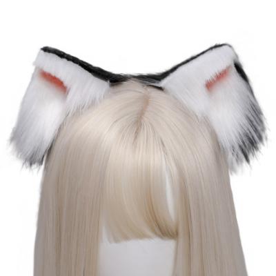 China Hot Sale JK Plush Toy Stuffed Animal Headdress Lolit Cat Ears Fox Ears Beast Ear Hairpin Halloween Dresses for sale