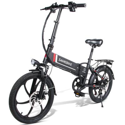 China Standard Folding Electric Bike For Adults 48V 10.4AH Battery 350W Motor Electric Bicycle for sale