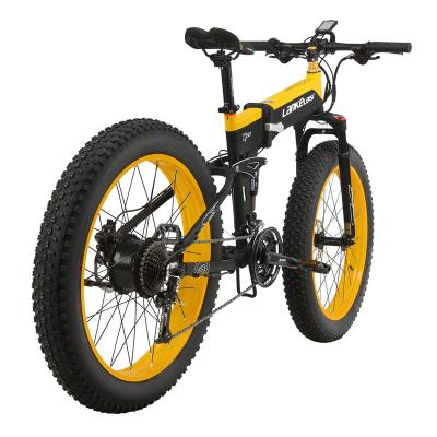 China Standard Folding Electric Bike 26 Inch Mountain Bike 48V 10.4AH Battery 500W Motor Electric Bike With 26*4.0 Fat Tires for sale