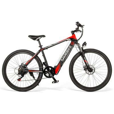 China Folding Bicycle 26 Inch Folding Smart Electric Bike 8Ah 250W 30km Per Hour With Double Disc Brakes for sale