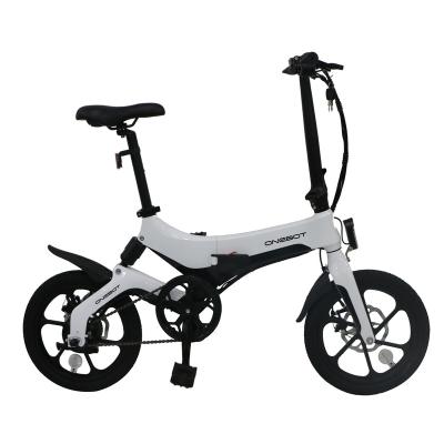 China Aluminum Alloy ONEBOT S6 Folding Electric Assist Bike 6.4Ah Battery 250W Motor 50KM Too Long Mileage for sale