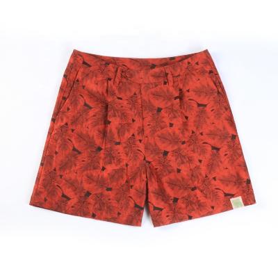 China Wholesale custom design beach high quality men's polyester fabric Anti-Wrinkle bright pattern sublimation shorts for sale