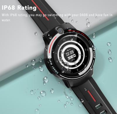 China 2021 New High Quality Custom Silicon Smart Watch High Quality Ip68 4G Waterproof Smart Watch for sale