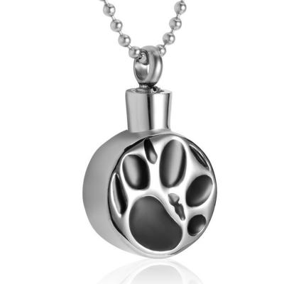 China Necklaces Around Cremation Dangle Urn Pendant Necklace For Ashes Memorial Jewelry For Pet/Human Punks for sale