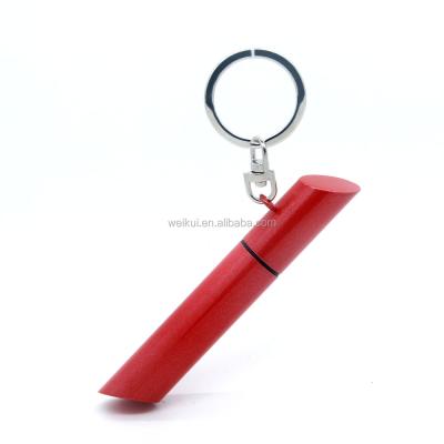 China Stainless Steel Punk Red Accessories Perfume Bottle Funeral Jewelry for sale