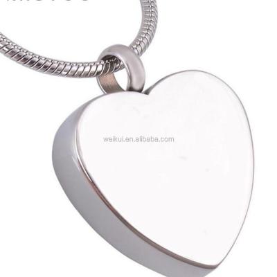 China Heart Punk DAD Jewelry Cremation Supplier Factory Memorial Urn Necklace Cremates Keepsake Pendant for sale