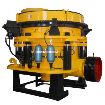 China Stone crushing type professional fine crusher hydraulic single cylinder cone crusher stone crushing machine for crushing plant for sale