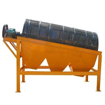 China Large Capacity Ore Rotary Drum Electric Soil Screen /trommel Screen for sale