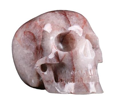 China Mr. Skull Wholesale Quartz Crystal Carving Mitchell-Hedges Skulls Healing Rock Stones Skulls from China for sale