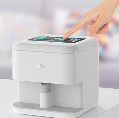 China Personal Nail Art Digital Design Diy Pattern Photo Identification Smart AI Smart Nail Printer Nail Art Machine for sale