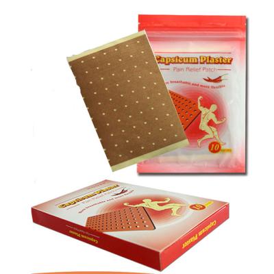 China Reduction of Pain Sale Shoulder /neck/back/ Waist Heat Pain Relief Patch Hot Pepper Plaster for sale